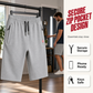 🩳 50% OFF NOW! 🏖️ Men's Casual Drawstring 3/4 Shorts – Breathable fabric, adjustable waist & relaxed fit – Perfect for summer, sports & lounging ☀️