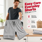 🩳 50% OFF NOW! 🏖️ Men's Casual Drawstring 3/4 Shorts – Breathable fabric, adjustable waist & relaxed fit – Perfect for summer, sports & lounging ☀️