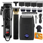 ✂️ 50% OFF NOW! ⚡ Professional Men's Electric Hair Clipper Set – Titanium blades, precise cutting & cordless – Perfect for home grooming & barber style 💈