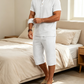 👕 50% OFF NOW! 🩳 Men's Summer Shirt & Crop Pants Set – Lightweight, breathable & beach-ready – Perfect for vacations & casual outings ☀️