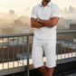 👕 50% OFF NOW! 🩳 Men's Summer Shirt & Crop Pants Set – Lightweight, breathable & beach-ready – Perfect for vacations & casual outings ☀️