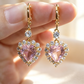 💖 50% OFF NOW! ✨ Sparkling Heart-Shaped Drop Earrings – Elegant design, brilliant shine & lightweight – Perfect for everyday glamour & special occasions 💎