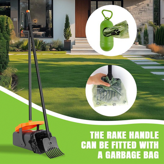 🐕 60% OFF NOW! 🧹 Long-Handle Dog Pooper Scooper Set – Extra-long handle, sturdy scoop & easy-clean – Stress-free pet cleanup for every walk 🚶‍♂️