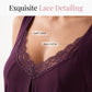 🌙 50% OFF NOW! 👗 Women's Lace V-Neck Modal Nightdress – Soft modal, breathable & elegant lace detail – Perfect for comfortable sleep & lounging ✨