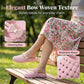 👡 50% OFF NOW! 🌿 Breathable Bow Mules – Soft cushioned footbed, flexible sole & gentle bow – All-day comfort without rubbing or pinching ✨