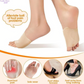 👠 50% OFF NOW! 🦶 SEBS Forefoot Pads with Heel Strap & Toe Separator – Cushioning support, pain relief & secure fit – Perfect for all-day comfort in high heels ✨