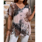 ❤️ 50% OFF NOW! 👚 Women's Heart Print V-Neck Top – Flattering V-neck, soft fabric & playful print – Perfect for casual days & cute outfits ✨