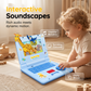 💻 50% OFF NOW! 🎁 Interactive Simulation Toy Laptop – Scrolling screen, music & tactile buttons – Boosts motor skills & hand‑eye coordination 🖥️✨