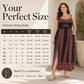 🌸 50% OFF NOW! 👗 Women Plus Size Boho Spaghetti Strap Maxi Dress – Flowy fabric, flattering fit & boho style – Perfect for summer, beach & vacations ☀️