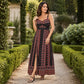 🌸 50% OFF NOW! 👗 Women Plus Size Boho Spaghetti Strap Maxi Dress – Flowy fabric, flattering fit & boho style – Perfect for summer, beach & vacations ☀️