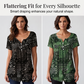 👚 50% OFF NOW! 🌞 Women's Casual V-Neck Top – Soft fabric, flattering fit & breathable – Perfect for summer days & effortless style ✨