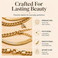 🌸 50% OFF NOW! ✨ Dainty Layered Gold Initial Anklets – Elegant design, lightweight & adjustable – Perfect for everyday charm & gifting 💛