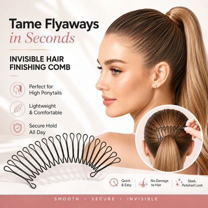 💇‍♀️ Save 50%! ✨ Invisible Hair Comb – Flexible, non-slip & secure hold 🌟