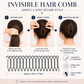 💇‍♀️ Save 50%! ✨ Invisible Hair Comb – Flexible, non-slip & secure hold 🌟