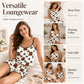 🌙 50% OFF NOW! 👗 Summer Spaghetti Strap Cami Sleepwear Set – Soft fabric, breathable & lightweight – Perfect for cool, comfortable nights 💤