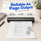 🖨️ 60% OFF NOW! 📄 Portable A4 Thermal Printer – Wireless, ink-free & compact – Perfect for office, study & travel ⚡