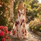 🌸 50% OFF NOW! 👗 Women's Printed Spaghetti Strap Maxi Dress – Flowy fabric, vibrant print & lightweight – Perfect for beach days & summer evenings ☀️