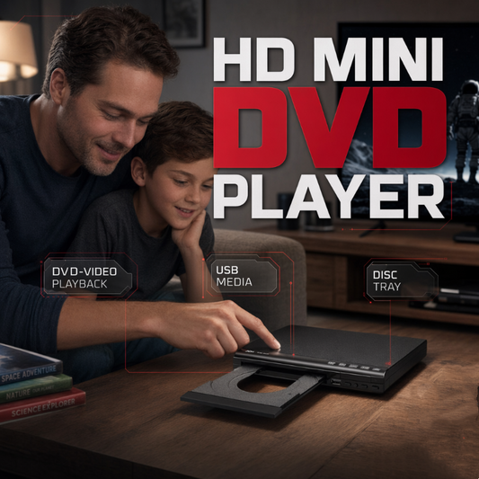 📀 60% OFF NOW! 🎬 Home HD DVD Media Player – HD playback, multi-format & silent operation – Perfect for movies & music at home 📺
