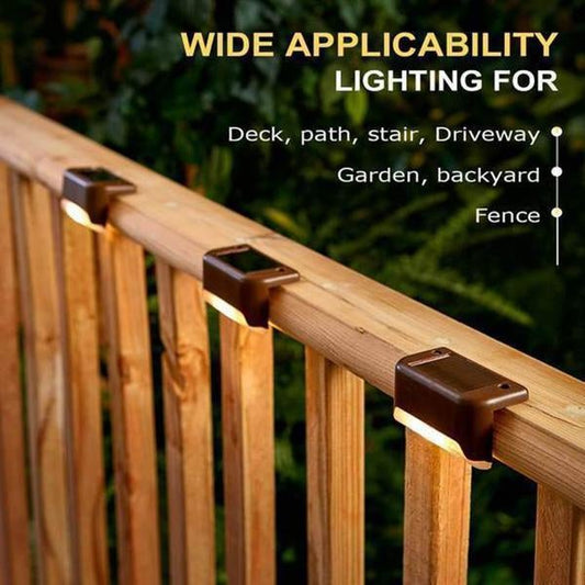 💡 50% OFF NOW! 🌸 Waterproof Outdoor Solar Deck Lights – Solar-powered, gentle glow & easy install – Perfect for patios, gardens & night safety ✨