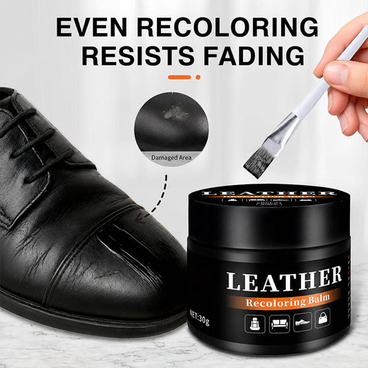 🔥 BUY 1 GET 1 FREE! 🌸 All-Purpose Leather Color Repair Balm – Restores color, hides scratches & nourishes – Revive bags, shoes & sofas instantly ✨