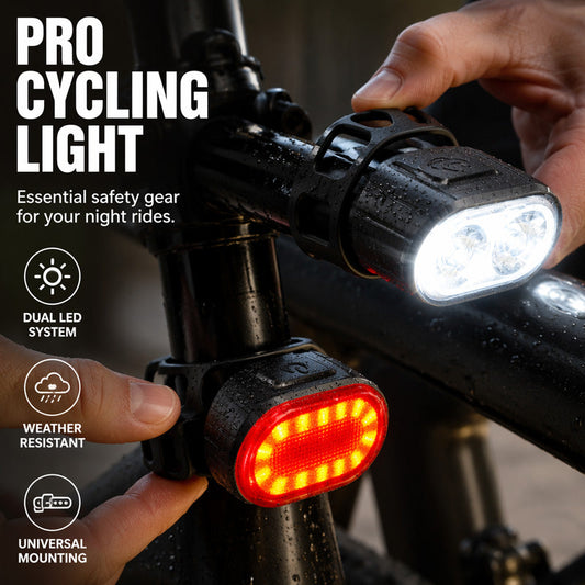 🚴 50% OFF NOW! 💡 USB Rechargeable Bike Light Set – Bright LEDs, USB rechargeable & easy mount – Perfect for night rides & urban commuting 🚦