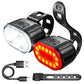 🚴 50% OFF NOW! 💡 USB Rechargeable Bike Light Set – Bright LEDs, USB rechargeable & easy mount – Perfect for night rides & urban commuting 🚦