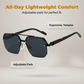 🕶️ 50% OFF NOW! ✨ Men's Stylish Geometric Polygon Sunglasses – Modern geometric design, UV protection & lightweight – Perfect for a bold, everyday look ☀️