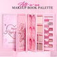 📖 50% OFF NOW! 🌸 All‑in‑One Makeup Palette Book Set – Eyeshadow, blush, highlight, contour & lip – High‑pigment, blendable & complete look in one ✨