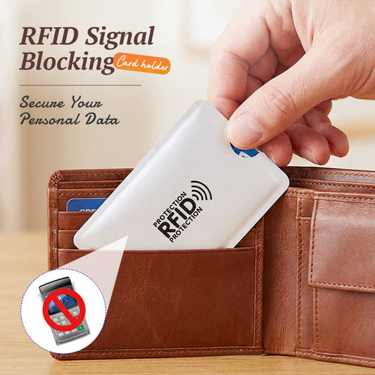 💳 BUY 2 GET 1 FREE! 🛡️ RFID Blocking Sleeves for Credit Cards – Blocks scans, durable & compact – Protect your cards from digital theft on the go 🔒
