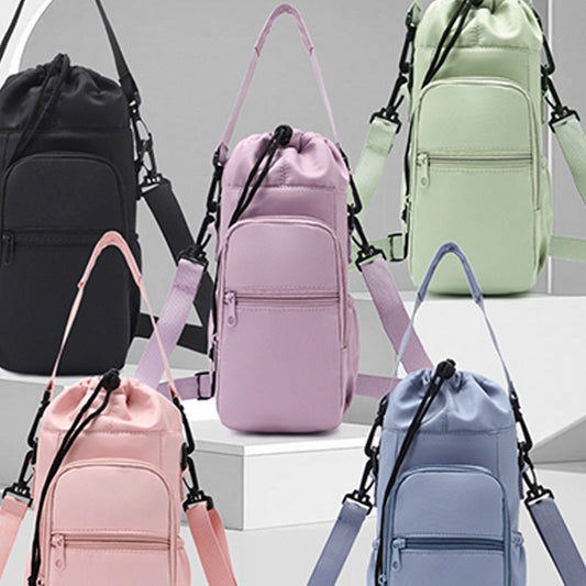 🧴 50% OFF NOW! 🎒 Water Bottle Carrier Bag with Phone Pockets – Lightweight, padded & multiple pockets – Perfect for gym, hikes & daily hydration 🏃‍♀️
