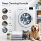 🧼 BUY 2 GET 1 FREE! 🐾 Washing Machine Cleaner Tablets – 12-pack, deep cleans, removes odour & limescale – Pet-safe & fresh laundry every wash ✨