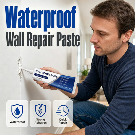 🏠 50% OFF NOW! 🛡️ Waterproof Wall Repair Paste – Fills cracks fast, smooth white finish & DIY-friendly – Perfect for quick home touch-ups without a pro ✨