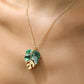 🍃 50% OFF NOW! ✨ Fashion Leaf Pendant Necklace – Delicate leaf design, lightweight & elegant – Perfect for everyday wear & nature-inspired style 🌿