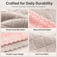 🧽 50% OFF NOW! ✨ Soft Microfiber Double-Sided Cleaning Cloth – Lint-free, absorbent & scratch-safe – Perfect for glass, screens & delicate surfaces 🪟