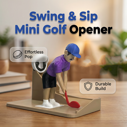 ⛳ 50% OFF NOW! 🍺 Mini Golf Novelty Bottle Opener – Fun design, sturdy metal & lightweight – Perfect for parties, gifts & golf lovers ✨