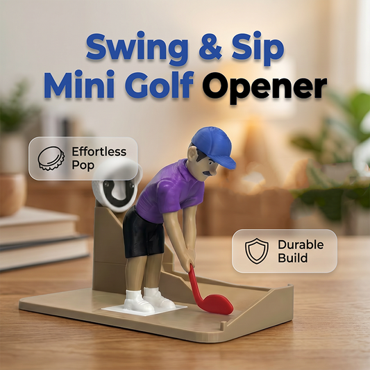 ⛳ 50% OFF NOW! 🍺 Mini Golf Novelty Bottle Opener – Fun design, sturdy metal & lightweight – Perfect for parties, gifts & golf lovers ✨