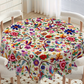 🌸 50% OFF NOW! 🍽️ Retro Floral Tablecloth – Vintage print, stain-resistant & easy-clean – Perfect for daily dining & garden parties 🌿