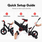 🚲 60% OFF NOW! 🧒 4-in-1 Convertible Kids Tricycle – Balance bike & stroller in one – Grows with your child for years of fun 🌟