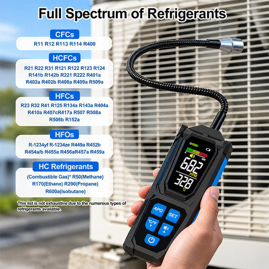 ❄️ 50% OFF NOW! 🔍 Rechargeable Halogen Leak Detector – Sniffs tiny leaks, precise & easy to use – Essential tool for HVAC & automotive engineers 🛠️