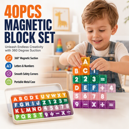 🧊 50% OFF NOW! 🔤 Magnetic Alphabet Number Cubes for Kids – Colorful, magnetic & educational – Fun way to learn letters & numbers 🧩