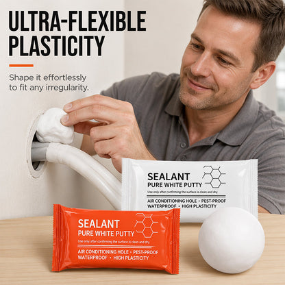 🧱 50% OFF NOW! 🔧 Waterproof Wall Hole Sealing Clay – 10-pack, moldable & tool-free – Seals pipe gaps & wall holes effortlessly 🏠