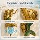 🧜‍♀️ 50% OFF NOW! 🏡 Antique Gold Coastal Mermaid Wall Light – Hand-painted, vintage sconce & weather-resistant – Perfect for indoor or covered outdoor spaces ✨