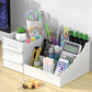 💄 50% OFF NOW! 🎁 Desktop Makeup Organizer with Drawers – Multi-tiered, space-saving & portable – Keeps your beauty essentials neat & accessible ✨