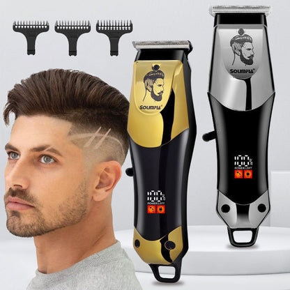🪒 50% OFF NOW! ⚡ Men's Multi-Function Electric Hair Clippers – Stainless steel blades, USB charging & quiet – Precise grooming with 120min runtime 💪