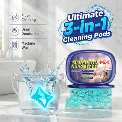 🧼 BUY 2 GET 1 FREE! 🐜 All-in-One Cleaning & Pest Control Beads – Cleans surfaces, repels pests & easy to use – Dual-action for a fresh, bug-free home 🏠