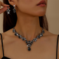💎 50% OFF NOW! ✨ Sparkling Teardrop Pendant Necklace & Earrings Set – Elegant design, brilliant shine & lightweight – Perfect for weddings, parties & everyday glamour 🌟