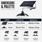 💡 50% OFF NOW! ☀️ Waterproof Outdoor Solar-Powered Hanging Light – Solar-powered, weatherproof & warm glow – Perfect for patios, gardens & pathways ✨