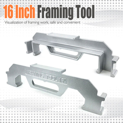 📐 50% OFF NOW! 🔨 Framing Stud Layout Tool – Accurate, durable & aluminium alloy – Speeds up layout work for framing & drywall 🛠️