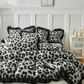 🐆 50% OFF NOW! 🛌 Leopard Print Ruffled Duvet Cover Set – Soft fabric, chic ruffle detail & vibrant print – Perfect for a bold, cozy bedroom makeover ✨