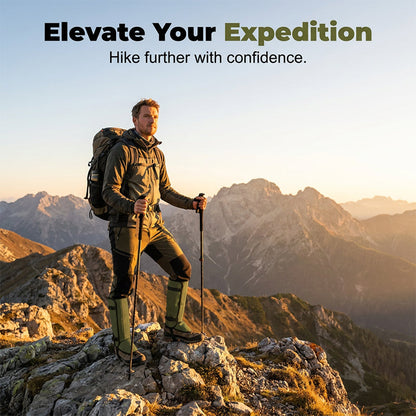 🏕️ 50% OFF NOW! 🐍 Waterproof Hiking Gaiters – Snake, insect & rat protection – Dirt-resistant & waterproof – Essential for outdoor adventures 🌿